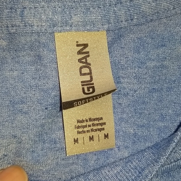 Peace Love Nursing Graphic Blue Tee Medium - Picture 7 of 7